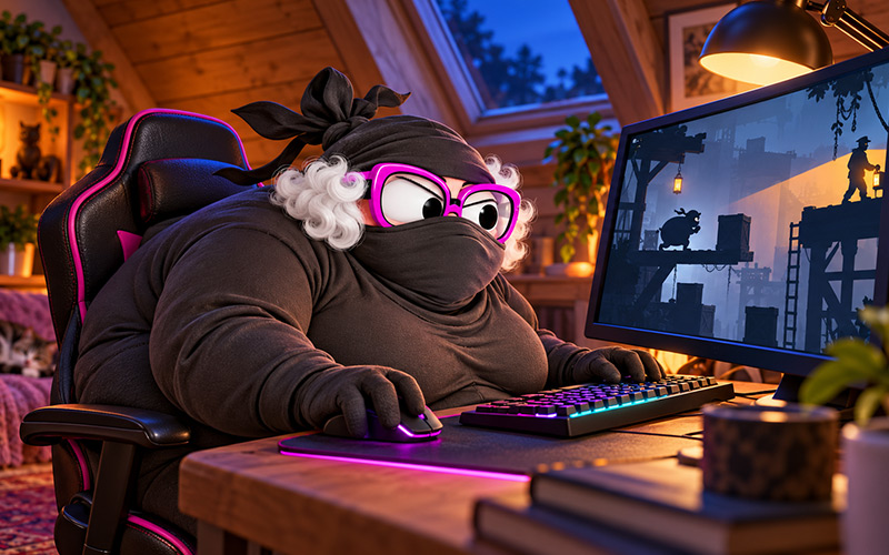 Hiiviskelypelin aloittaminen: tarkkaile kuin ninja | Ninja Mummo Hiiviskelypelin aloittaminen: tarkkaile kuin ninja | Ninja Mummo