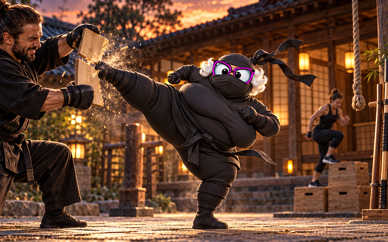 Opi taistelemaan kuin ninja | NinjaMummo.fi